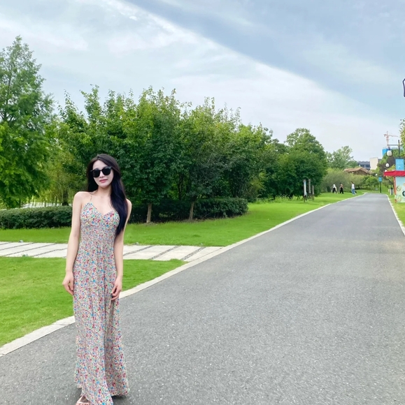 New Zara Floral Printed Midi Dress - 8072/836 - Picture 10 of 11